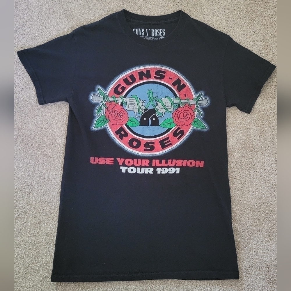 Guns N Roses Graphic Short Sleeve Unisex Tee